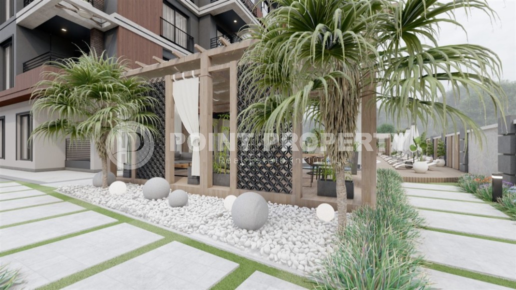 Новый инвестиционный проект - апартаменты на начальном этапе строительства в небольшой резиденции, в перспективном районе Аланьи - Газипаша-id-5723-фото-6