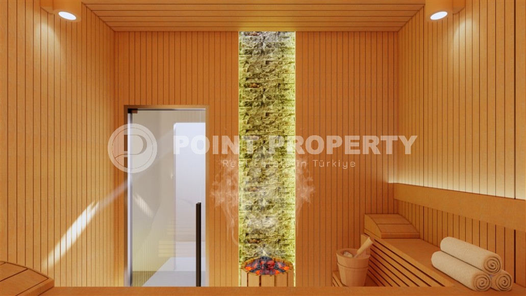 Апартаменты в современной резиденции в живописном, спокойном районе Аланьи - Демирташ-id-5724-фото-3