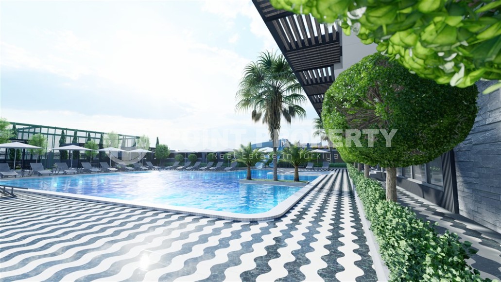 Апартаменты в современной резиденции в живописном, спокойном районе Аланьи - Демирташ-id-5724-фото-9