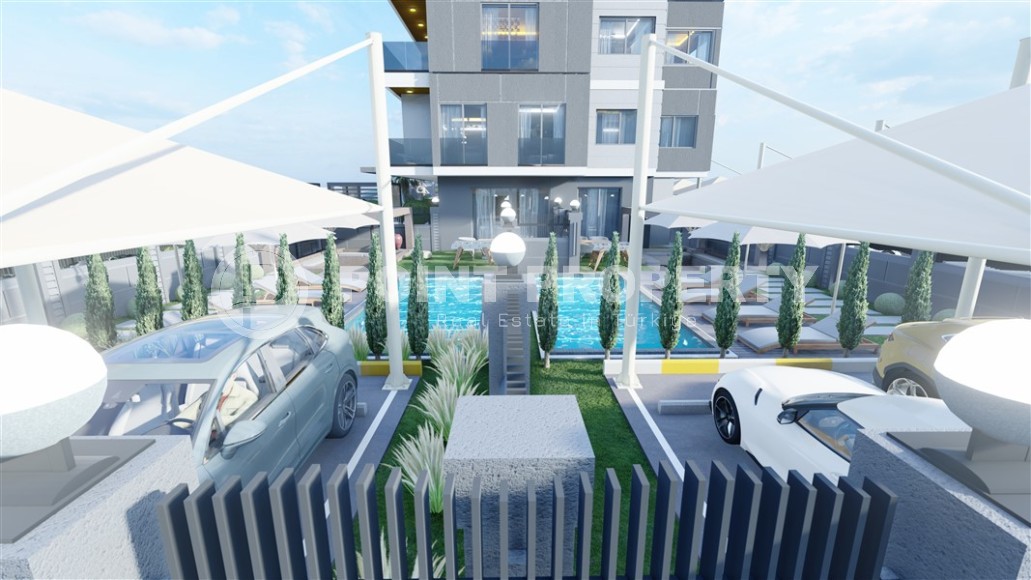 Апартаменты в современной резиденции в живописном, спокойном районе Аланьи - Демирташ-id-5724-фото-12