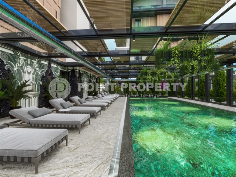 Инвестиционный проект с большим выборов планировок в верхней Обе: апартаменты, садовые дуплексы, пентхаусы с двумя и тремя спальнями, Аланья-id-3249-фото-8