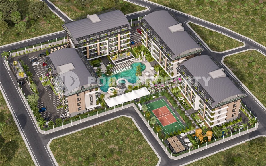 Инвестиционный проект с большим выборов планировок в верхней Обе: апартаменты, садовые дуплексы, пентхаусы с двумя и тремя спальнями, Аланья-id-3249-фото-10