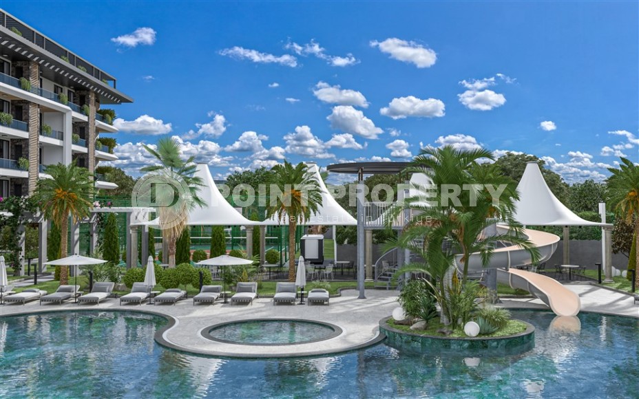 Инвестиционный проект с большим выборов планировок в верхней Обе: апартаменты, садовые дуплексы, пентхаусы с двумя и тремя спальнями, Аланья-id-3249-фото-13