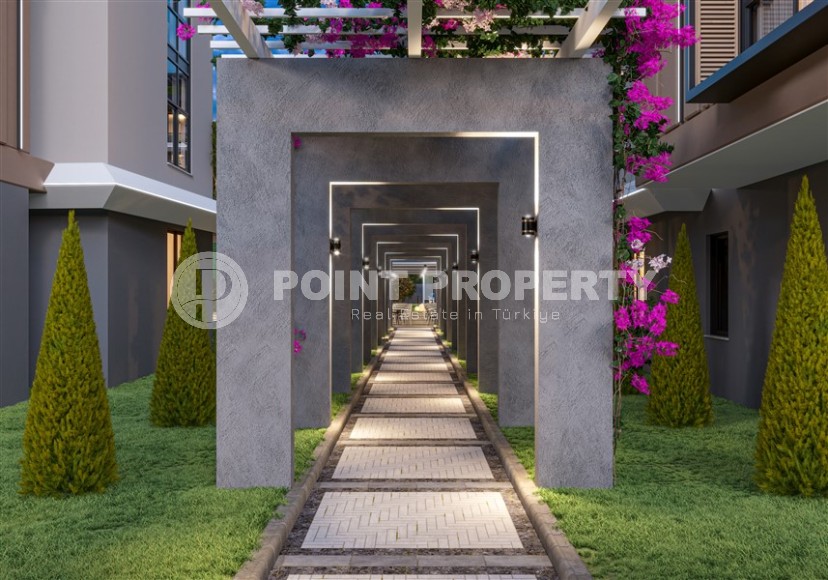 Инвестиционный проект с большим выборов планировок в верхней Обе: апартаменты, садовые дуплексы, пентхаусы с двумя и тремя спальнями, Аланья-id-3249-фото-14