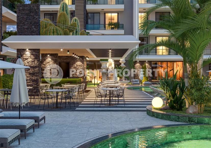 Инвестиционный проект с большим выборов планировок в верхней Обе: апартаменты, садовые дуплексы, пентхаусы с двумя и тремя спальнями, Аланья-id-3249-фото-16