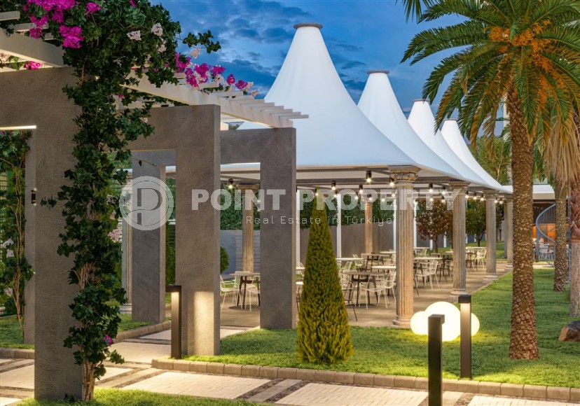 Инвестиционный проект с большим выборов планировок в верхней Обе: апартаменты, садовые дуплексы, пентхаусы с двумя и тремя спальнями, Аланья-id-3249-фото-17