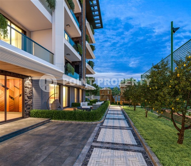 Инвестиционный проект с большим выборов планировок в верхней Обе: апартаменты, садовые дуплексы, пентхаусы с двумя и тремя спальнями, Аланья-id-3249-фото-19