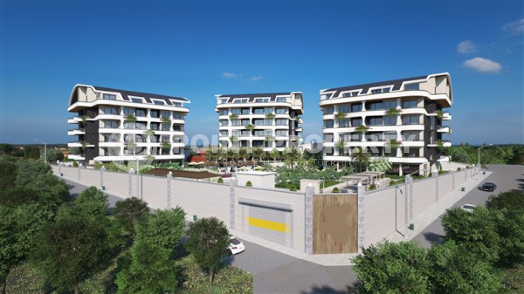 Apartments of different layouts, 47-120m², in Upper Oba, Alanya, in a residence with good infrastructure-id-2769-photo-35