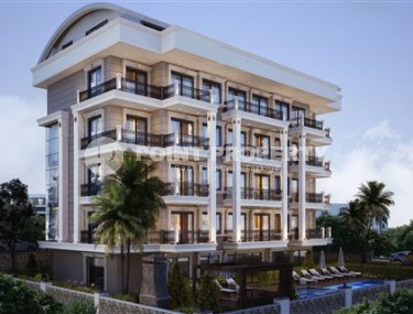Apartments of different layouts, 45-210m², in Upper Oba, Alanya, in a residence with good infrastructure-id-2542-photo-1
