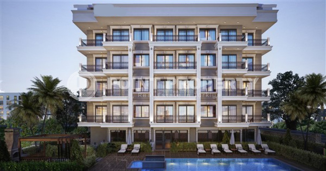 Apartments of different layouts, 45-210m², in Upper Oba, Alanya, in a residence with good infrastructure-id-2542-photo-2