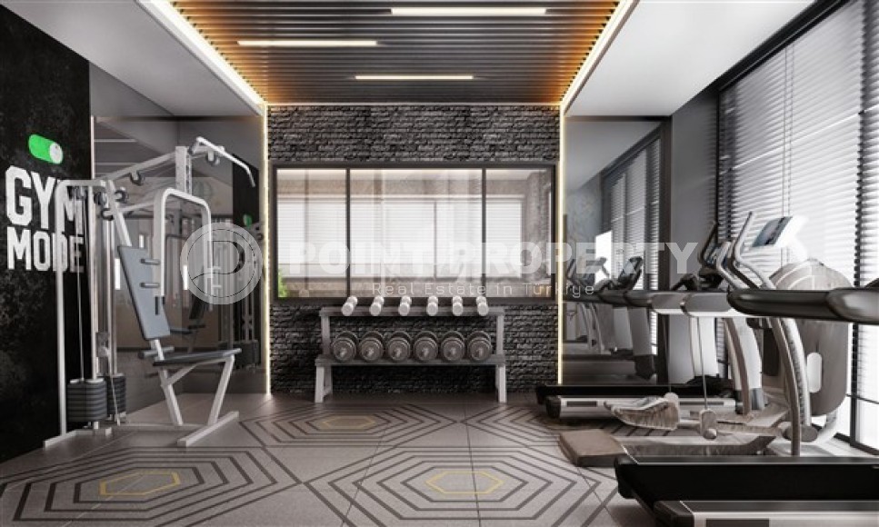 Apartments of different layouts, 45-210m², in Upper Oba, Alanya, in a residence with good infrastructure-id-2542-photo-10