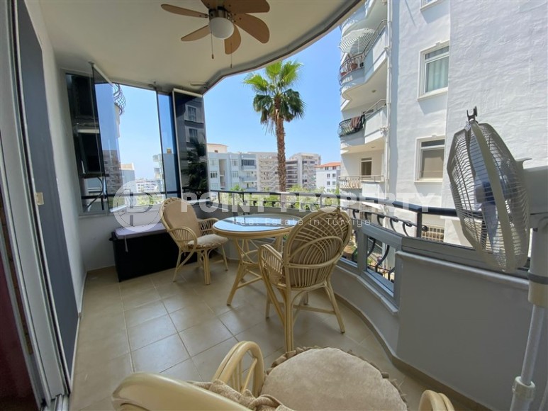 Небольшая уютная квартира, с мебелью и бытовой техникой, в центре тихого, благоустроенного района Аланьи - Тосмур-id-5730-фото-10