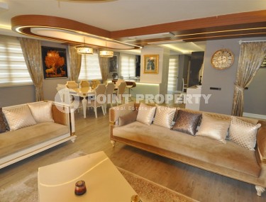 Комфортабельная двухуровневая квартира, с качественным ремонтом, стильной мебелью и современной бытовой техникой, в популярном районе Аланьи - Оба-id-5731-фото-1