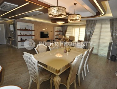 Комфортабельная двухуровневая квартира, с качественным ремонтом, стильной мебелью и современной бытовой техникой, в популярном районе Аланьи - Оба-id-5731-фото-4