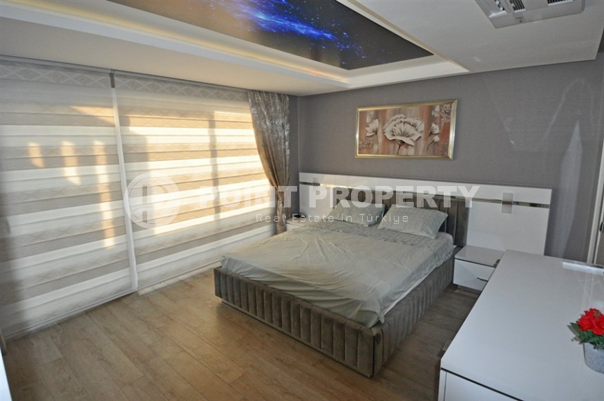 Комфортабельная двухуровневая квартира, с качественным ремонтом, стильной мебелью и современной бытовой техникой, в популярном районе Аланьи - Оба-id-5731-фото-7