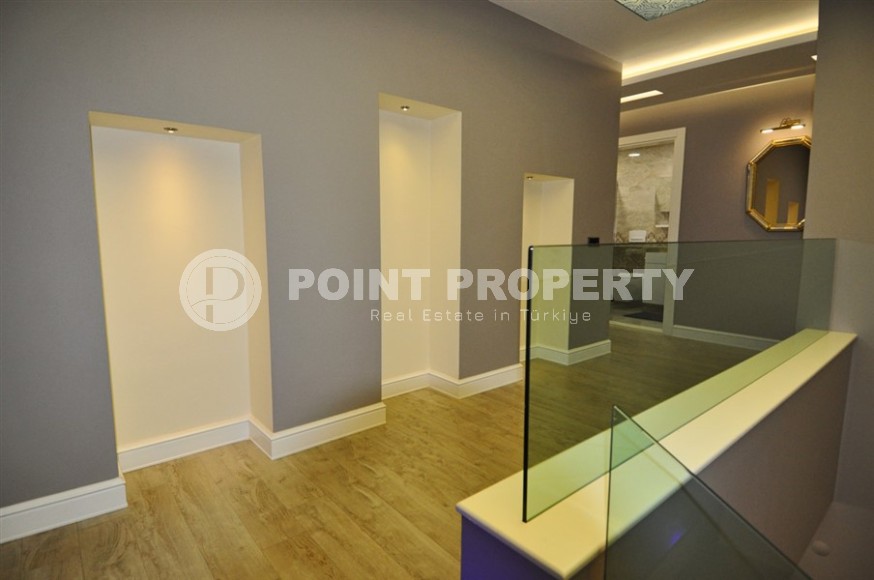 Комфортабельная двухуровневая квартира, с качественным ремонтом, стильной мебелью и современной бытовой техникой, в популярном районе Аланьи - Оба-id-5731-фото-13