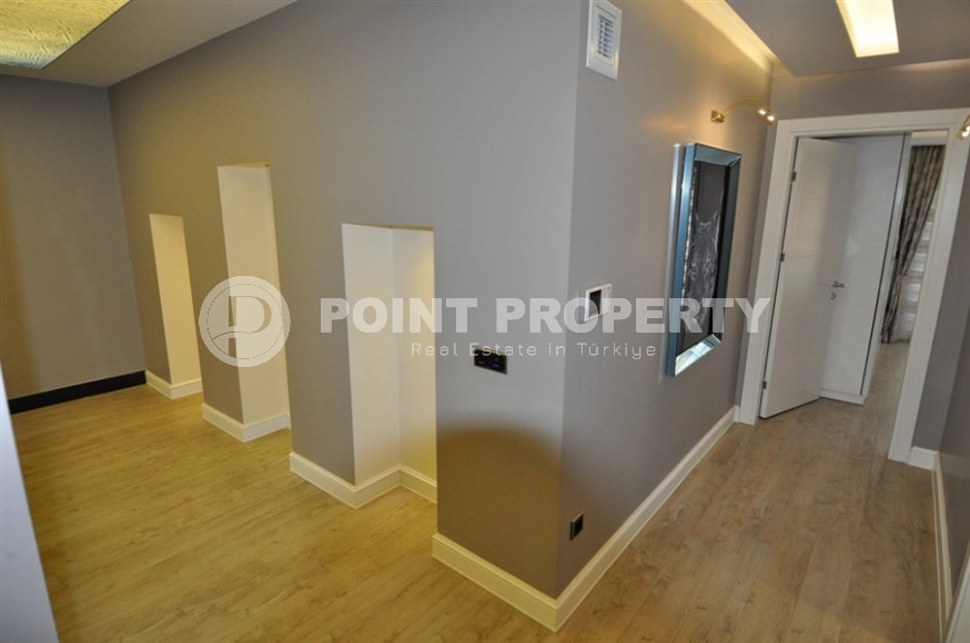 Комфортабельная двухуровневая квартира, с качественным ремонтом, стильной мебелью и современной бытовой техникой, в популярном районе Аланьи - Оба-id-5731-фото-14