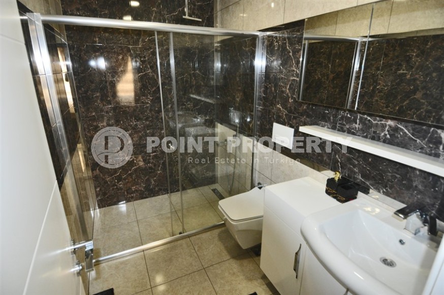 Комфортабельная двухуровневая квартира, с качественным ремонтом, стильной мебелью и современной бытовой техникой, в популярном районе Аланьи - Оба-id-5731-фото-18