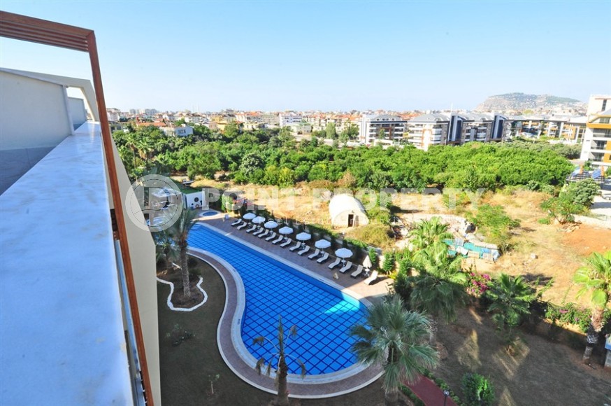 Комфортабельная двухуровневая квартира, с качественным ремонтом, стильной мебелью и современной бытовой техникой, в популярном районе Аланьи - Оба-id-5731-фото-21