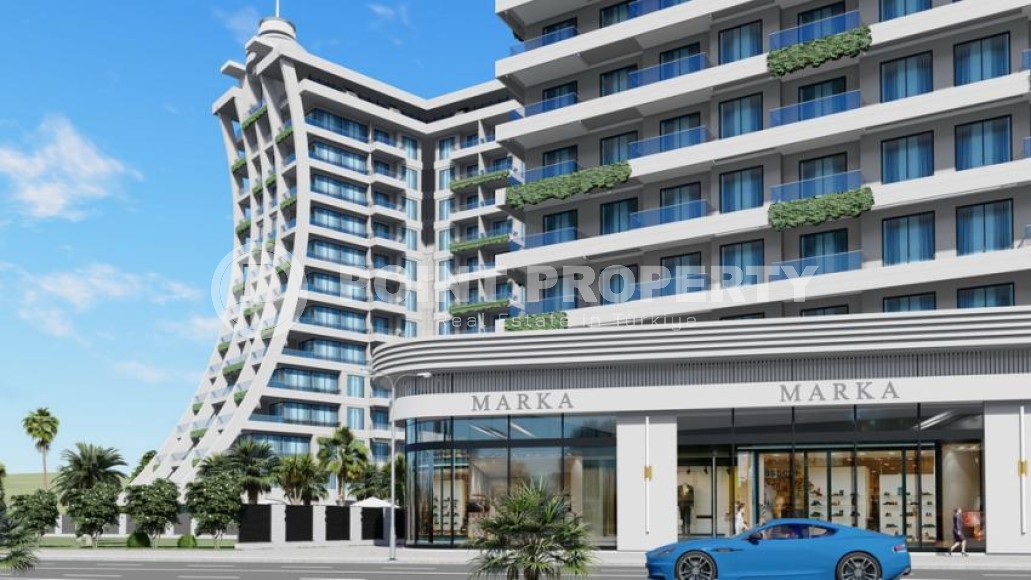 Апартаменты в ультрасовременном жилом комплексе на этапе строительства, в полутора километрах от моря-id-5732-фото-4