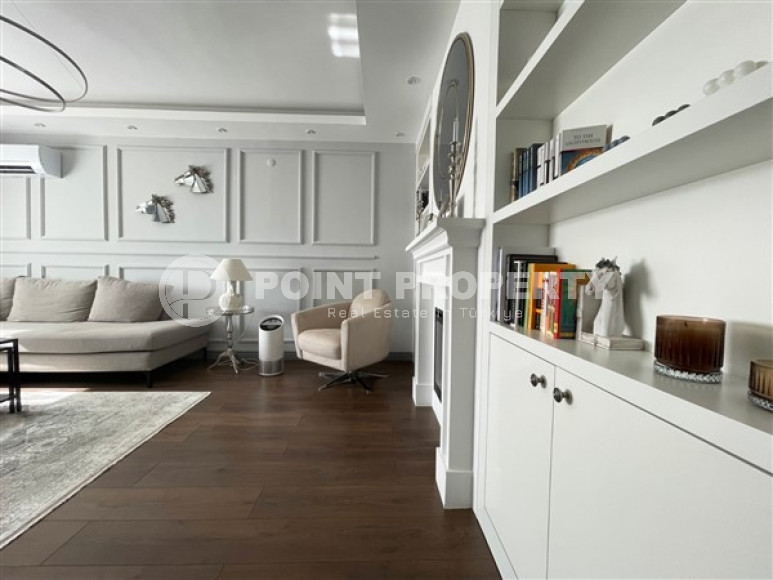 Пентхаус 5+1 с видом на Аланийскую крепость и море, с полным пакетом мебели и бытовой техники, Тосмур, 200м2-id-1451-фото-5