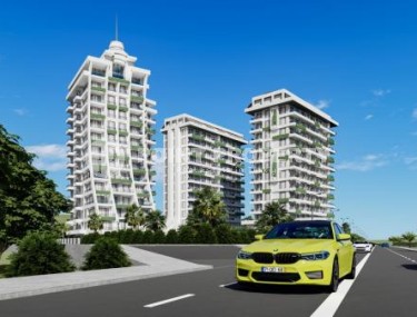 Apartments in an ultra-modern residential complex under construction, one and a half kilometers from the sea-id-5732-photo-5