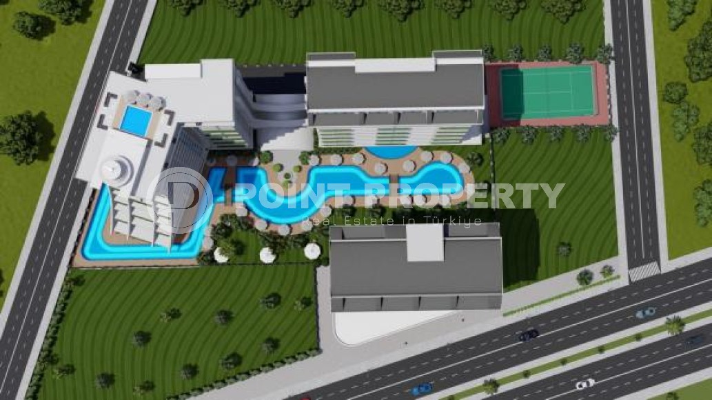 Апартаменты в ультрасовременном жилом комплексе на этапе строительства, в полутора километрах от моря-id-5732-фото-6