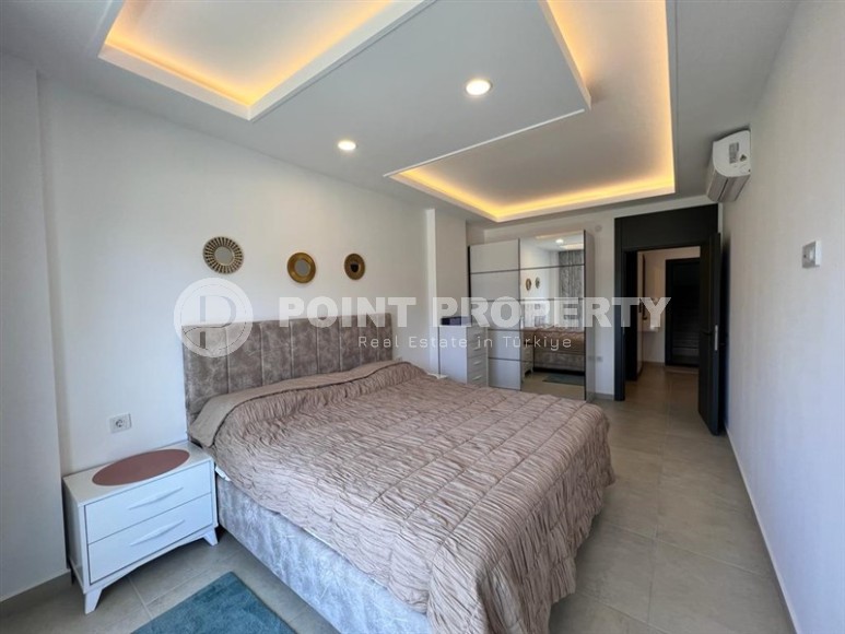 Благоустроенная современная квартира 1+1, общей площадью 65 м2, в спокойном, благоустроенном районе Аланьи - Авсаллар-id-5733-фото-6