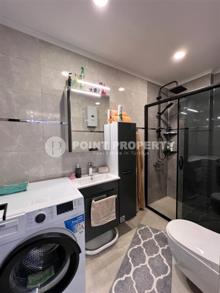 Благоустроенная современная квартира 1+1, общей площадью 65 м2, в спокойном, благоустроенном районе Аланьи - Авсаллар-id-5733-фото-7