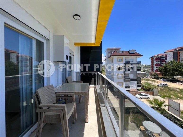 Благоустроенная современная квартира 1+1, общей площадью 65 м2, в спокойном, благоустроенном районе Аланьи - Авсаллар-id-5733-фото-8