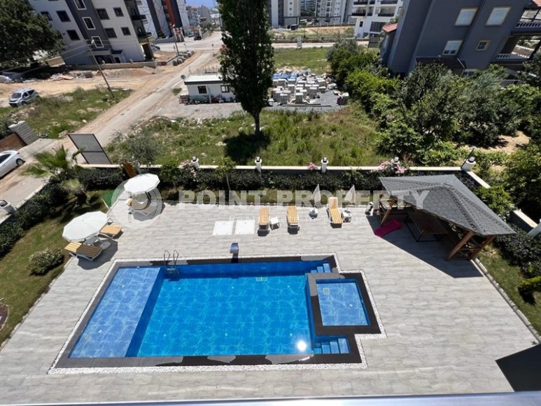 Благоустроенная современная квартира 1+1, общей площадью 65 м2, в спокойном, благоустроенном районе Аланьи - Авсаллар-id-5733-фото-13