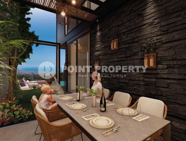 Элитные особняки с панорамным видом на море, в престижном районе Аланьи - Тепе, с возможностью получения гражданства Турции-id-5735-фото-3