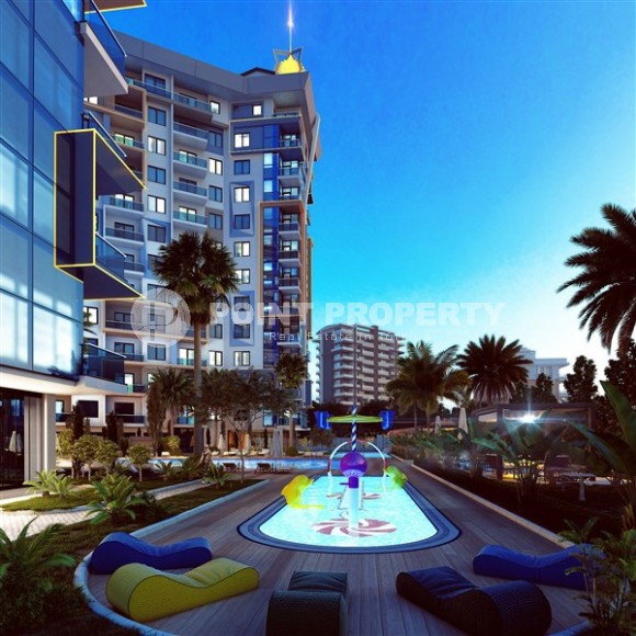 Small apartment 1+1, with a total area of 60 m2, 450 meters from the sea, in the center of the modern area of Alanya - Mahmutlar-id-5736-photo-2