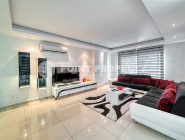 Стильная панорамная квартира 2+1, общей площадью 120 м2, в центре комфортабельного района Аланьи - Джикджилли-id-5737-фото-2