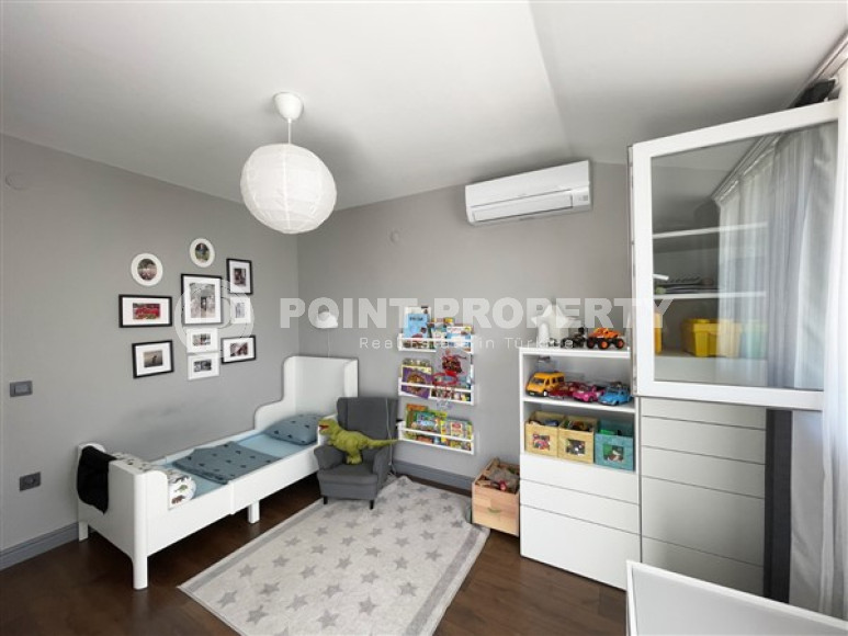 Пентхаус 5+1 с видом на Аланийскую крепость и море, с полным пакетом мебели и бытовой техники, Тосмур, 200м2-id-1451-фото-12