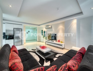 Стильная панорамная квартира 2+1, общей площадью 120 м2, в центре комфортабельного района Аланьи - Джикджилли-id-5737-фото-3