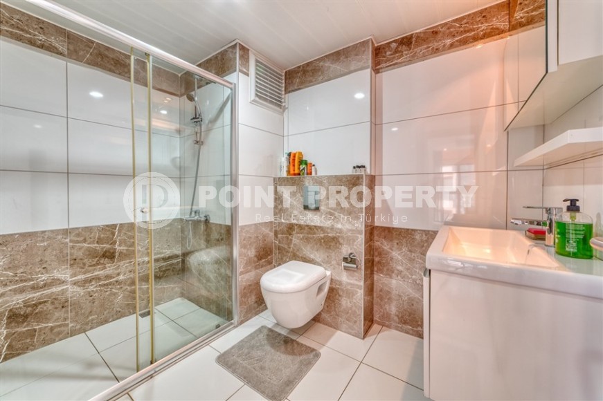 Стильная панорамная квартира 2+1, общей площадью 120 м2, в центре комфортабельного района Аланьи - Джикджилли-id-5737-фото-8