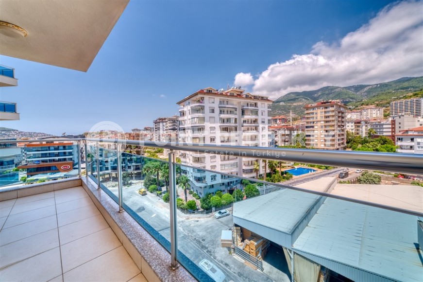 Стильная панорамная квартира 2+1, общей площадью 120 м2, в центре комфортабельного района Аланьи - Джикджилли-id-5737-фото-13