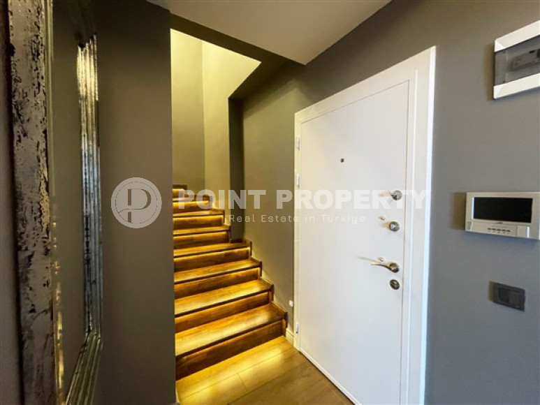 Пентхаус 5+1 с видом на Аланийскую крепость и море, с полным пакетом мебели и бытовой техники, Тосмур, 200м2-id-1451-фото-15