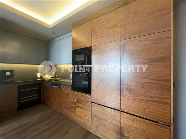 Пентхаус 5+1 с видом на Аланийскую крепость и море, с полным пакетом мебели и бытовой техники, Тосмур, 200м2-id-1451-фото-18