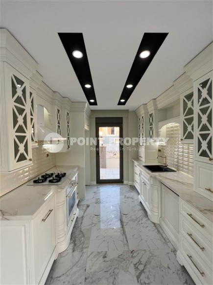 Современная трехэтажная вилла с бассейном и садом, в популярном курортном районе Анталии - Белек-id-5740-фото-5