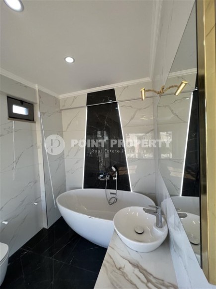 Современная трехэтажная вилла с бассейном и садом, в популярном курортном районе Анталии - Белек-id-5740-фото-13