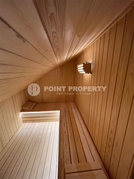 Современная трехэтажная вилла с бассейном и садом, в популярном курортном районе Анталии - Белек-id-5740-фото-17