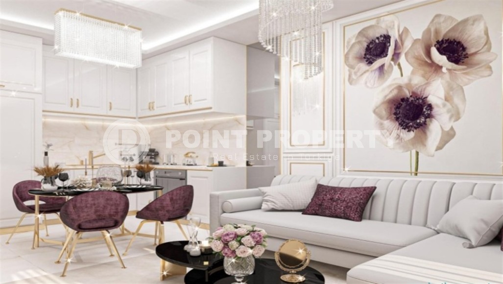 Apartment in a new boutique residence 300 meters from Cleopatra Beach, in the center of Alanya-id-5741-photo-2