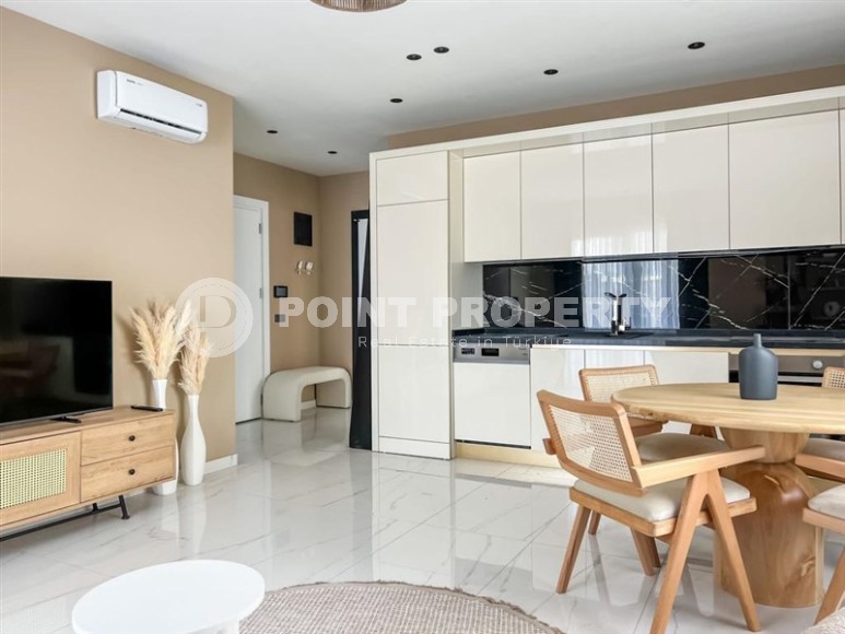 Стильная новая квартира 2+1, общей площадью 78 м2, в центре популярного района Аланьи - Оба-id-5742-фото-2