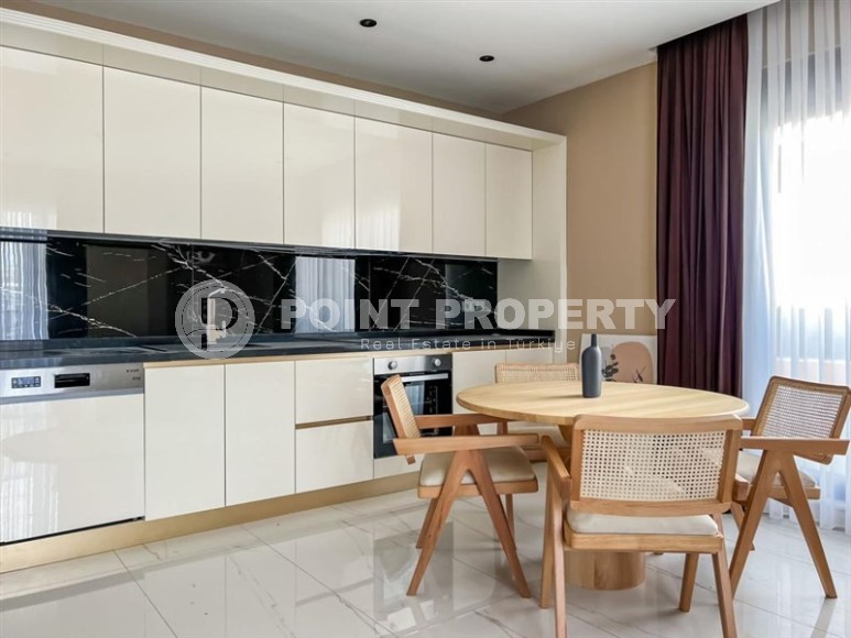 Стильная новая квартира 2+1, общей площадью 78 м2, в центре популярного района Аланьи - Оба-id-5742-фото-3