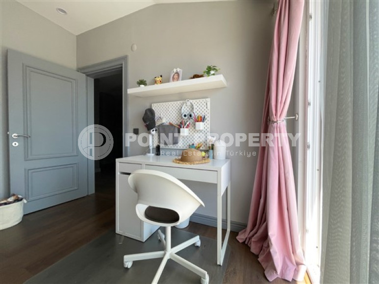 Пентхаус 5+1 с видом на Аланийскую крепость и море, с полным пакетом мебели и бытовой техники, Тосмур, 200м2-id-1451-фото-28