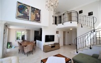 Comfortable panoramic villa overlooking the sea and the Alanya fortress, in the prestigious Tepe area-id-5747-photo-4