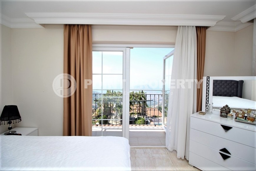 Comfortable panoramic villa overlooking the sea and the Alanya fortress, in the prestigious Tepe area-id-5747-photo-8