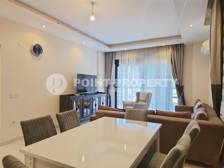 Современная меблированная квартира 1+1, общей площадью 68 м2, в 100 метрах от пляжа и набережной-id-5750-фото-3